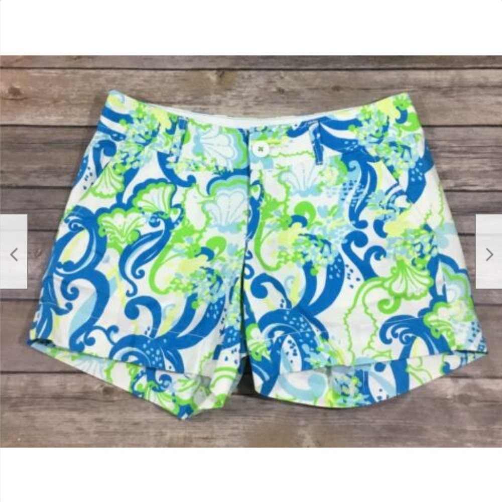 Lilly Pulitzer Womens Paisley Callahan Shorts Q5